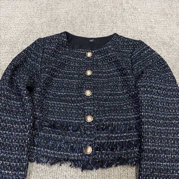 Express Jacket Multicolored Long Sleeve Women’s Size Large - Picture 5 of 11